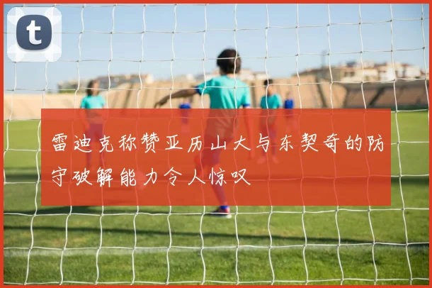 雷迪克称赞亚历山大与东契奇的防守破解能力令人惊叹